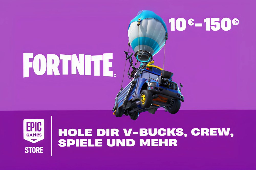 10 EUR Fortnite V-Bucks