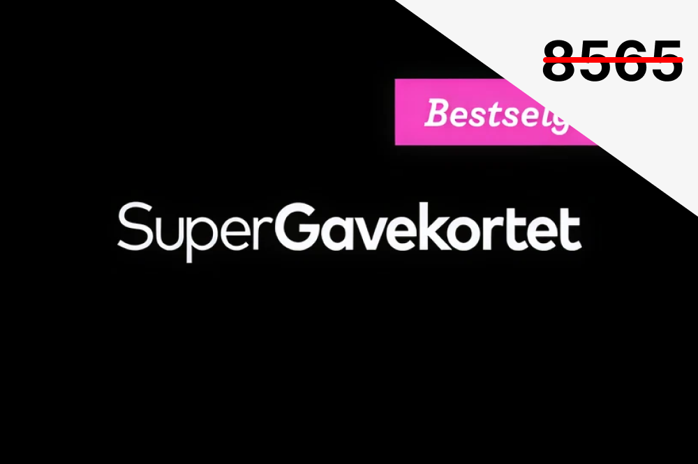 1000 NOK SuperGavekortet