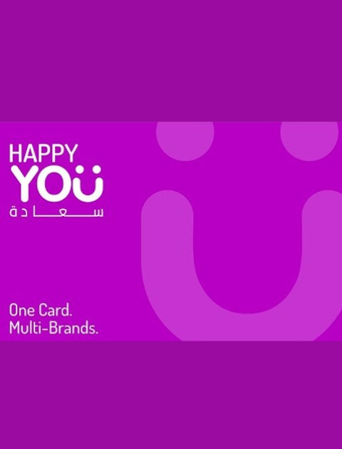 100 AED Happy Card Voucher for 545 points instead of 610